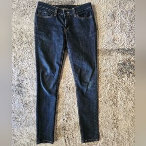 Levi's Dark Wash Skinny Jeans